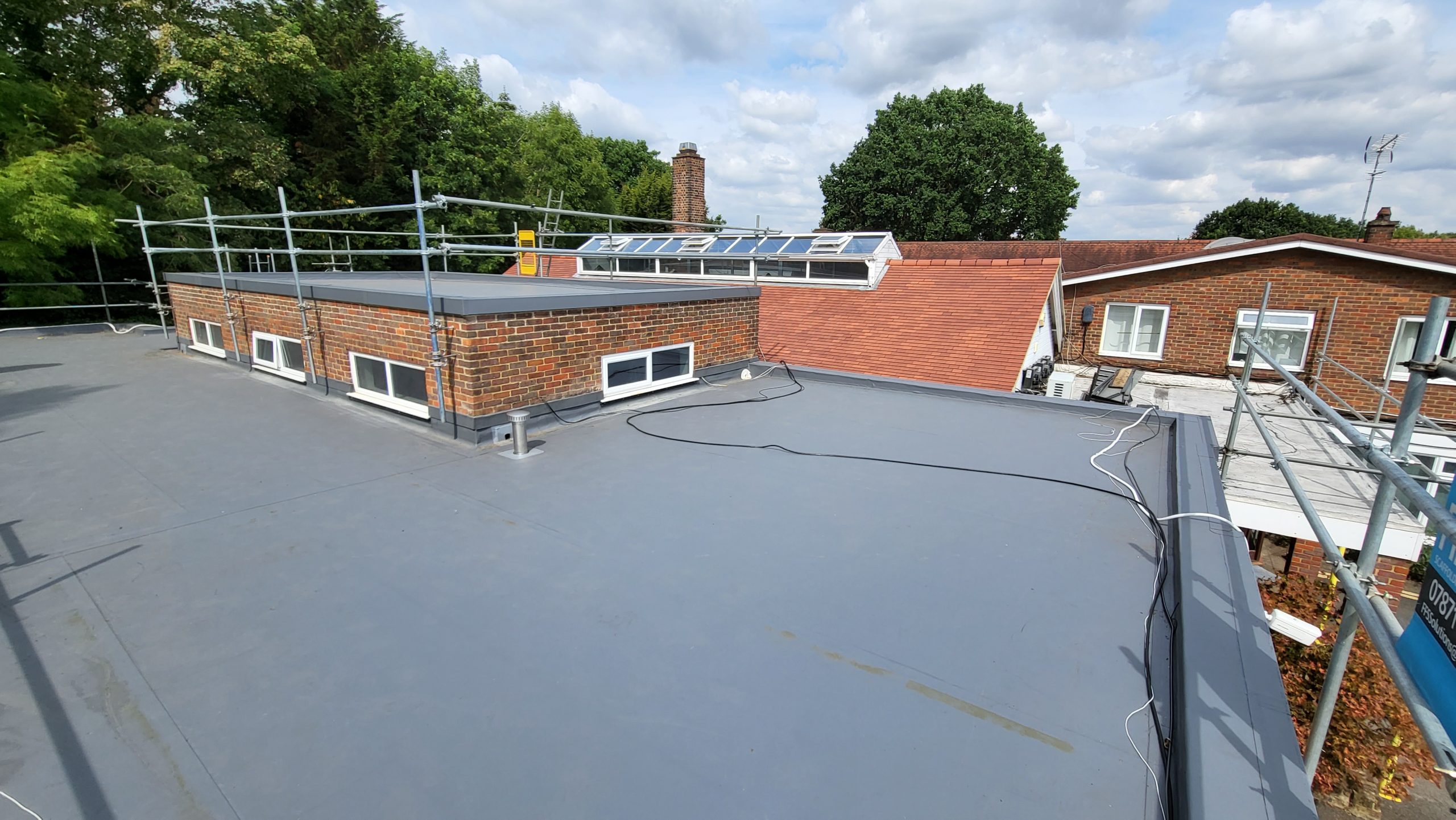Work Completed and Guaranteed — Roof Installation