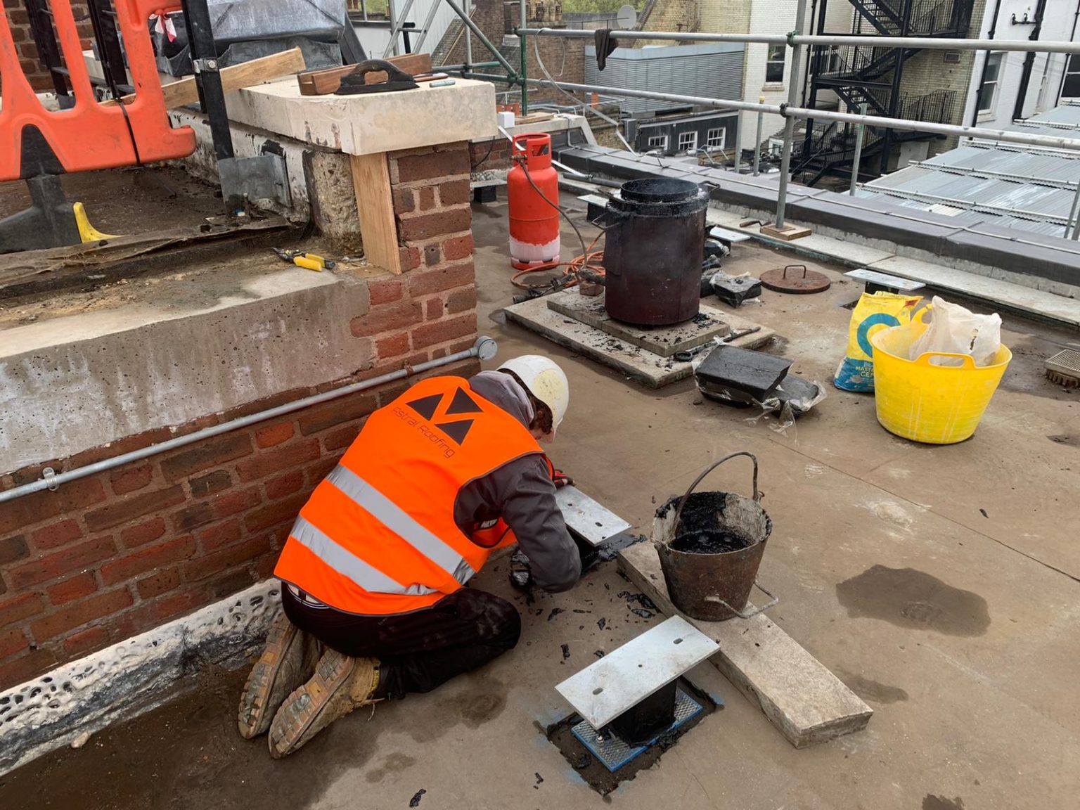 All Insurance Work Undertaken — Flat Roof Repair