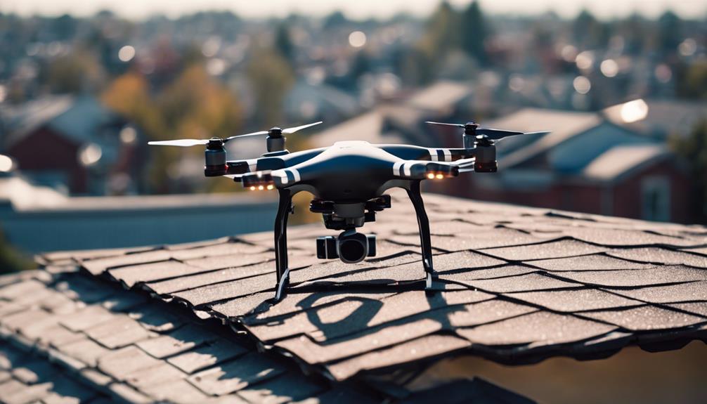 drones in roofing applications