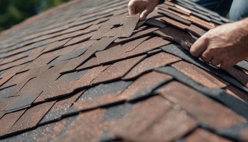 roof shingle repair options