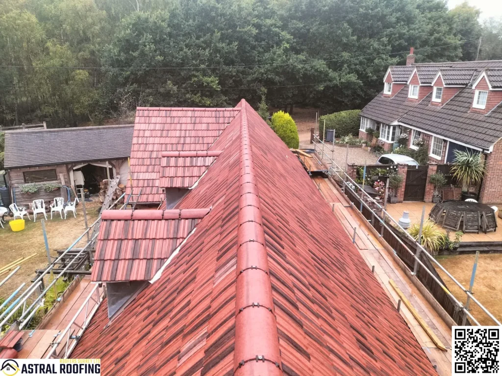 tile roof construction work in surrey uk