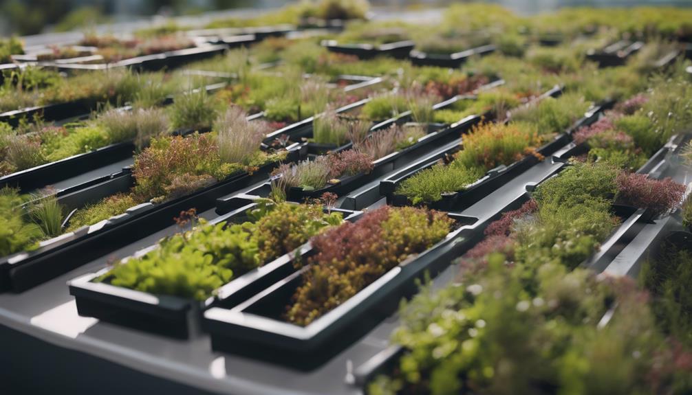 versatile roofs with vegetation