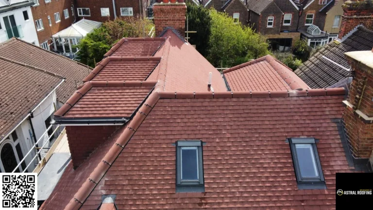 tile roofing work and new roof on house in surrey